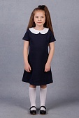 Платье школьное ДЕВ DMB 5787 т.синий